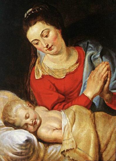 RUBENS, Pieter Pauwel Virgin and Child Germany oil painting art